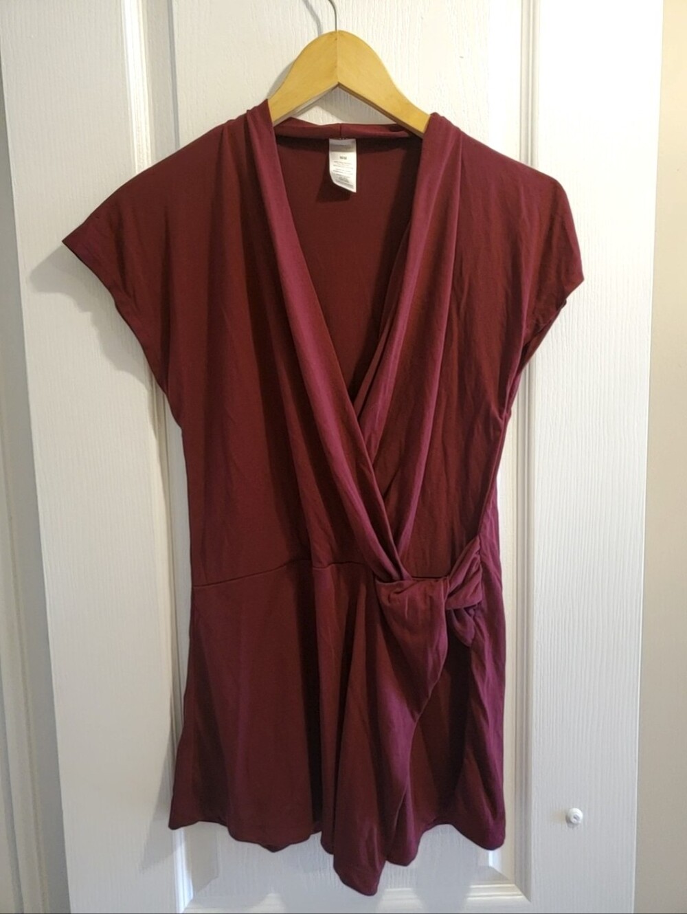 Wrap Front V-Neck Top